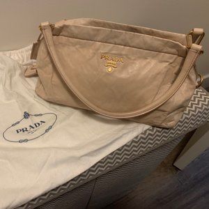 2005 Prada Pink/Nude Lambskin AUTHENTIC bag